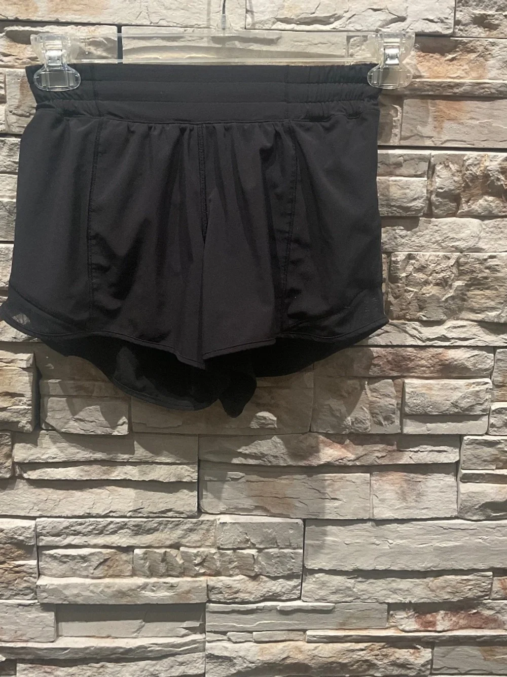 Lululemon Hotty Hot Shorts, Color Black, Size 6
